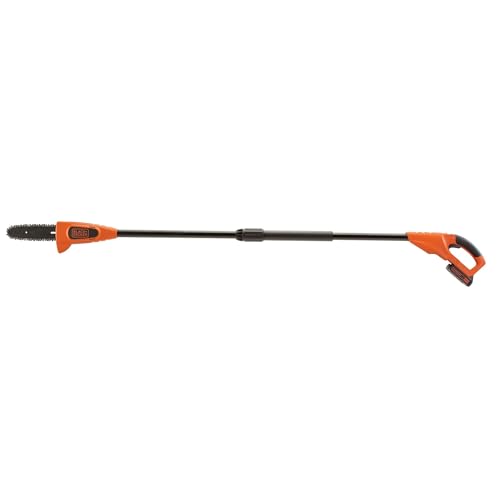 BLACK+DECKER 20V MAX Cordless Pole Saw Kit with Battery and Charger Included, 8-Inch (LPP120)
