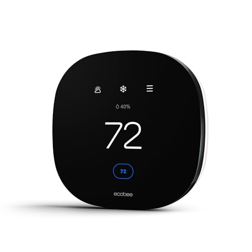 ecobee3 Lite Smart Thermostat - Programmable Wifi Thermostat - Works with Siri, Alexa, Google...