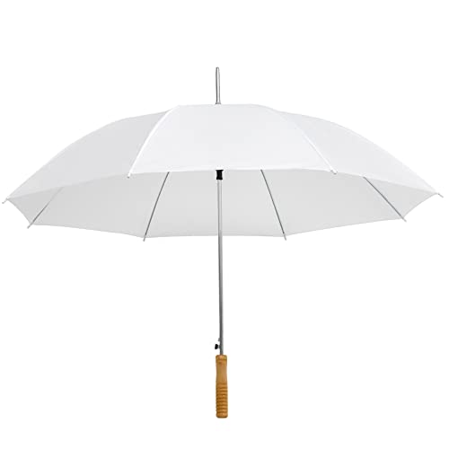 Anderson Umbrella Wedding Umbrella - 51' Umbrella - Manual Open - 10 Pack (White)