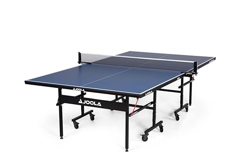 JOOLA Inside Professional MDF Indoor Ping Pong Table with Quick Clamp Table Tennis Net and Post Set...