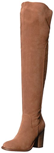 KELSI DAGGER BROOKLYN Women's Logan, Boot, Chestnut, 9 Medium US