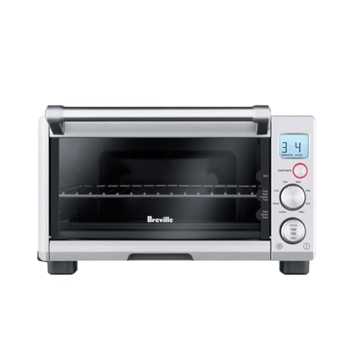 Breville BOV650XL the Compact Smart Oven Countertop Toaster Oven, Brushed Stainless Steel