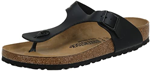 Birkenstock Women's Gizeh Thong Sandal, Black Patent, 40 M EU/9-9.5 B(M) US
