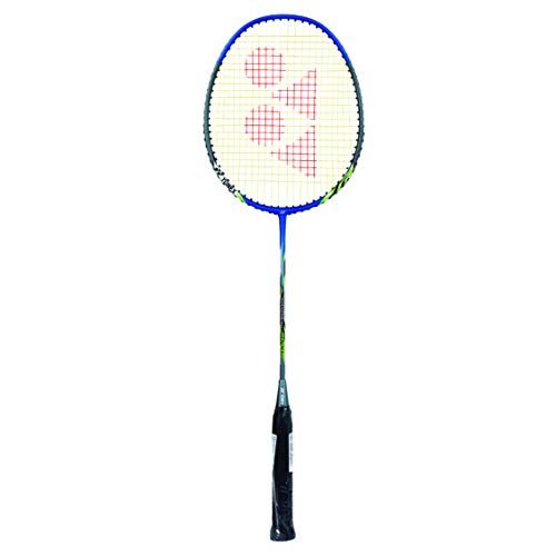 YONEX Nanoray 6000I G4 - U Aluminium Strung Badminton Racket with Full Racket Cover (Blue) | for...