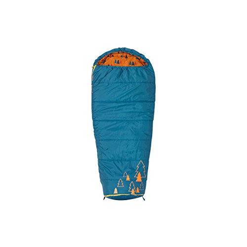 Kelty Big Dipper 30 Degree Kids Sleeping Bag - Blue, Children's Sleeping Bag Ideal for Camping,...