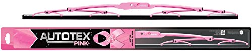 AutoTex PINK Plus AP-P22 Metal Windshield Wiper Blade with Pink Frame - 22' (Pack of 1)