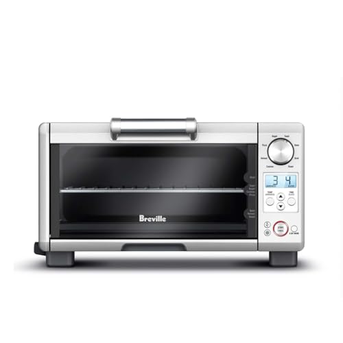 Breville the Mini Smart Oven®, Electric Countertop Toaster Oven, Small Portable Oven, BOV450XL,...