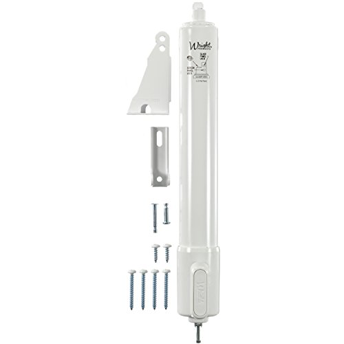 Wright Products V2012WH Heavy Duty Screen and Storm Door Tap-N-Go Pneumatic Closer, White