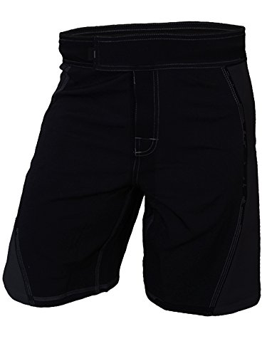 Epic MMA Gear WOD Shorts Agility 2.0 (Black/Black, 34)