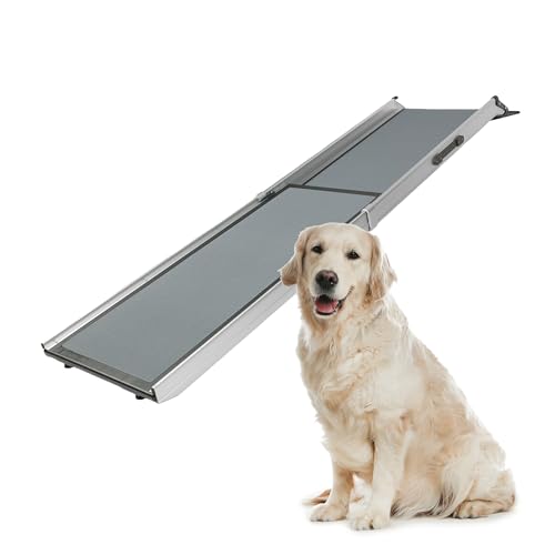 PetSafe Happy Ride Compact Telescoping Dog Ramp - Portable Pet Ramp for Cars, Trucks & SUVs with...
