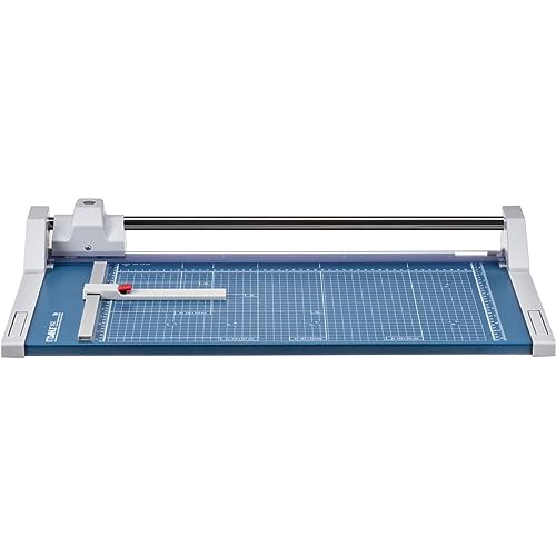 Dahle 552 Professional Rolling Trimmer 20' Cut Length 20 Sheet Capacity Self-Sharpening Automatic...