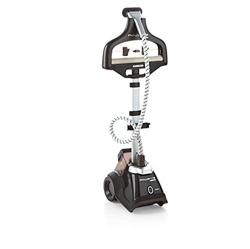 Rowenta Master Valet IS6300 Professional Grade, Clothes Garment Steamer, Built-in Hanger, Brown