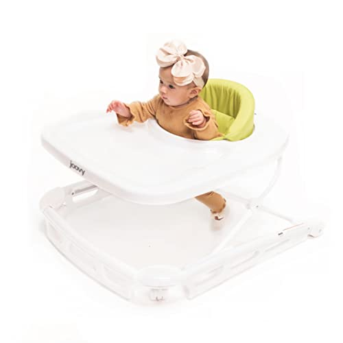 Joovy Spoon Baby Walker & Activity Center Featuring Three Adjustable Heights, Extra-Large Tray, and...