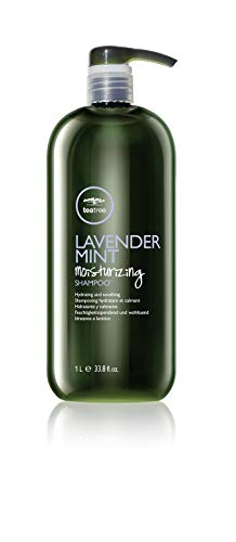 Tea Tree Lavender Mint Moisturizing For Coarse Dry Hair Green SHAMPOO, 33.8 Fl Oz