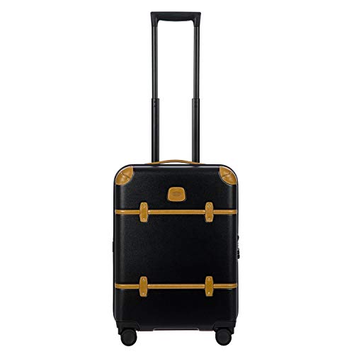 Bellagio 2.0 Ultra Light 21 Inch International Carry On Spinner Trunk, Black