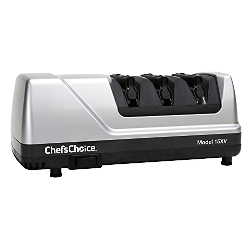 Chef'sChoice 15XV EdgeSelect Professional Electric Knife Sharpener with 100-Percent Diamond...
