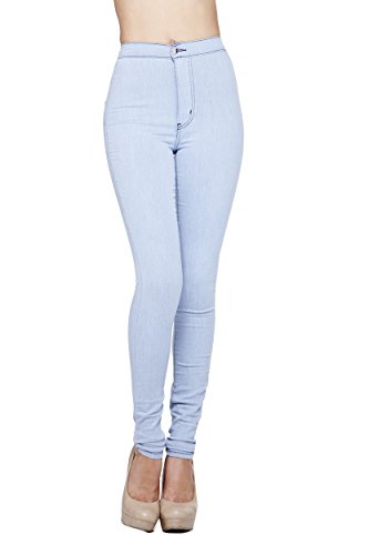 High-Waisted Ankle Length Jeans