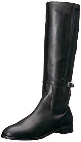 Charles David Women's Royce Equestrian Boot Black 38.5 Medium EU (8,8.5,9 US)