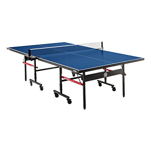 STIGA Advantage Competition-Ready Indoor Table Tennis Tables 95% Preassembled Out of the Box with...