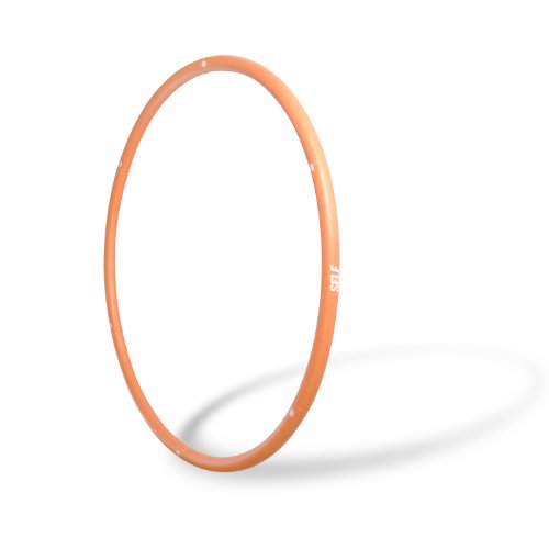 self Weighted Fitness Hoop, 3-Pound, Orange