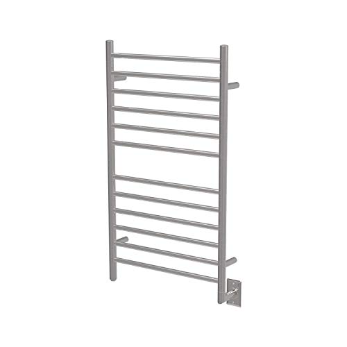 Amba RSWH-B Hardwired Radiant Square Towel Warmer, Brushed Finish