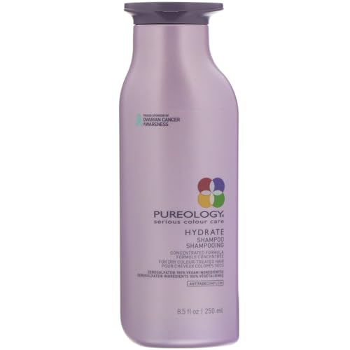 Pureology Hydrate Moisturizing Shampoo | For Medium to Thick Dry, Color Treated Hair | Sulfate-Free...