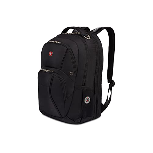 Swiss Gear SA1908 Black TSA Friendly ScanSmart Laptop Backpack - Fits Most 17 Inch Laptops and...