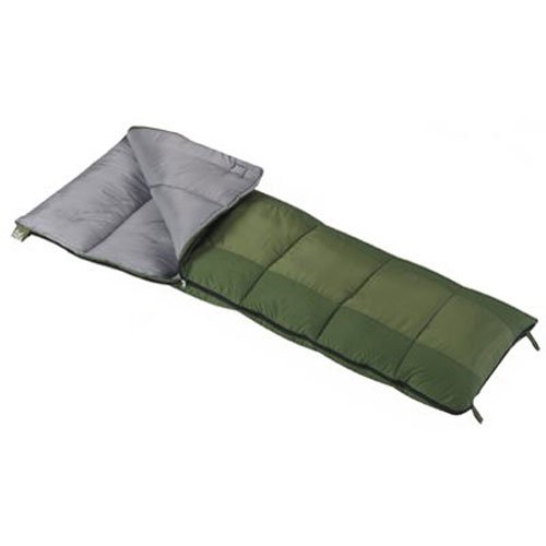 Wenzel Boy's Summer Camp Sleeping Bag - Green, 49661