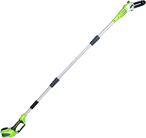Greenworks 40V 8-Inch Cordless Pole Saw, Battery and Charger Not Included, 20302