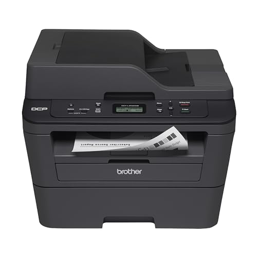 Brother DCPL2540DW Wireless Compact Monochrome Laser Printer, Amazon Dash Replenishment Ready