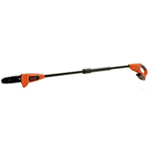 BLACK+DECKER 20V MAX Cordless Pole Saw Kit with Battery and Charger Included, 8-Inch (LPP120)