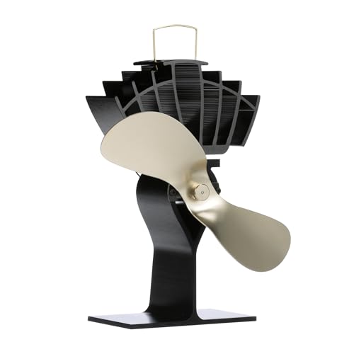 Ecofan® UltrAir, Classic Styled, Heat Powered Wood Stove Fan, 125 CFM, 810CABBX, Mid-Sized, 7.9'...