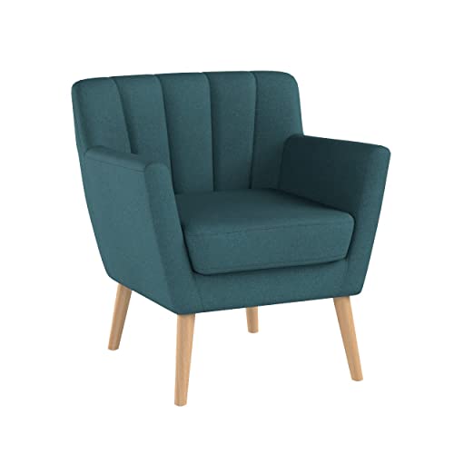 Christopher Knight Home Merel Mid Century Modern Fabric Club Chair, 28.30' W x 27.60' D x 31.50' H,...