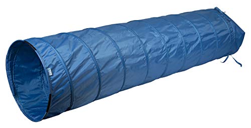Pacific Play Tents Institutional 9 Foot X 22' Crawl Tunnel for Indoor/ Outdoor Fun, Blue