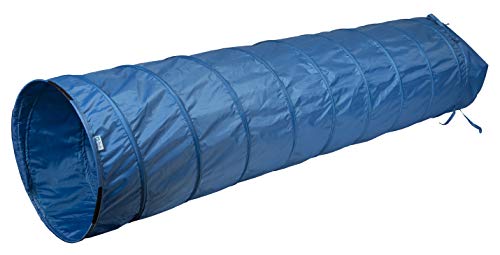 Pacific Play Tents Institutional 9 Foot X 22' Crawl Tunnel for Indoor/Outdoor Fun, Blue