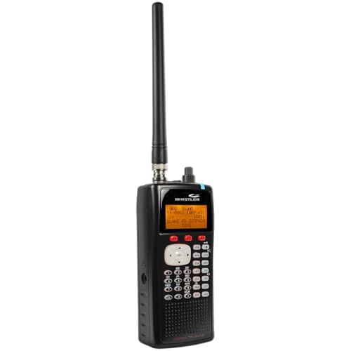 Whistler WS1040 Handheld Digital Scanner – P25 Phase I, Trunking, Same Weather Alerts,...