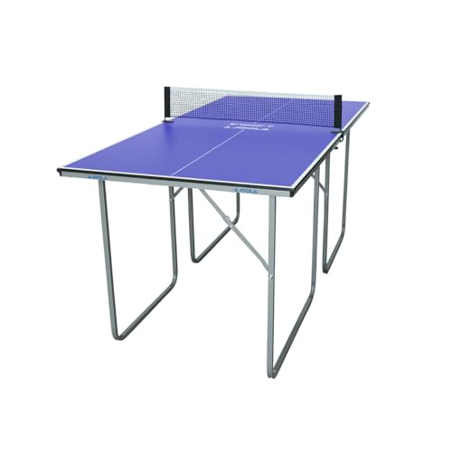 JOOLA Midsize Compact Table Tennis Table Great for Small Spaces and Apartments – Multi-Use Free...