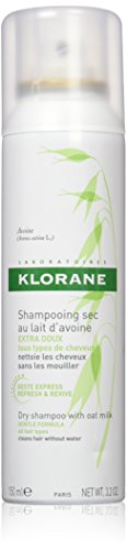 Klorane Gentle Dry Shampoo with Oat Milk, 3.2 oz, Pack of 2