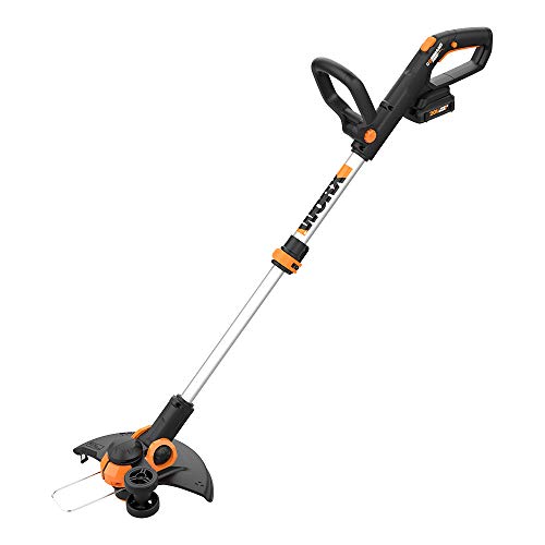 Worx String Trimmer Cordless GT3.0 20V PowerShare 12' Edger & Weed Trimmer (2 Batteries & Charger...