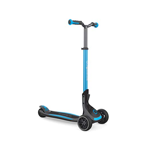 Globber Ultimum Scooter | 3-Wheel Kick Scooter for Adults & Kids 5+ | Foldable Kick Scooter with...