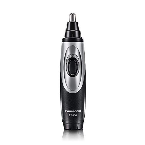 Panasonic Nose Hair Trimmer and Ear Hair Trimmer ER430K, Vacuum Cleaning System , Men's, Wet/Dry,...