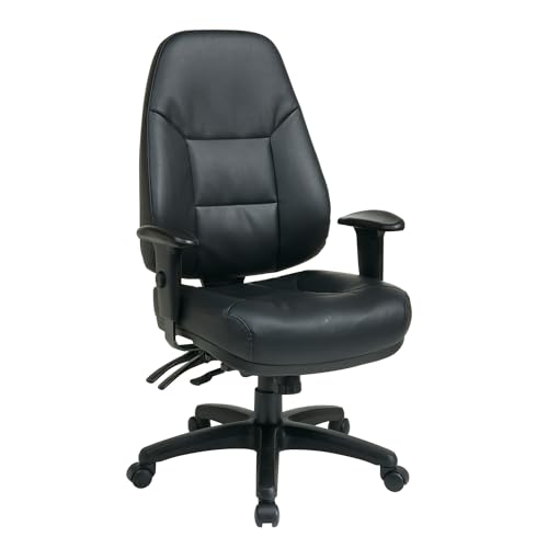 Office Star EC Series Professional Executive Ergonomic High Back Office Chair with Multi Function...