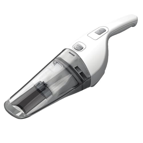 BLACK+DECKER Cordless Lithium Handheld Power Vacuum with Wall Mount Base and Charger, White...