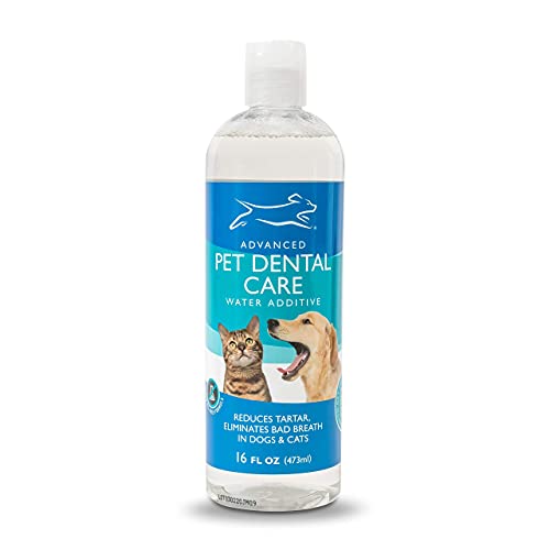Emmy's Best Pet Products Advanced Pet Dental Care Water Additive - Premium Cat & Dog Dental Care and...