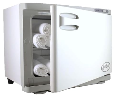 Spa Luxe - Hot Towel Warmer Cabinet - Professional Esthetician Spa and Facial Steamer for Salon...