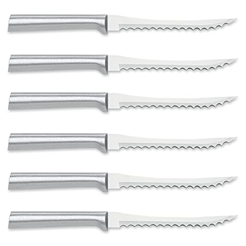 RADA Cutlery Tomato Slicing Knife – Stainless Steel Blade With Aluminum Handle Made in USA, 8-7/8...