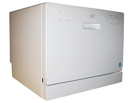 SPT Countertop Dishwasher, White