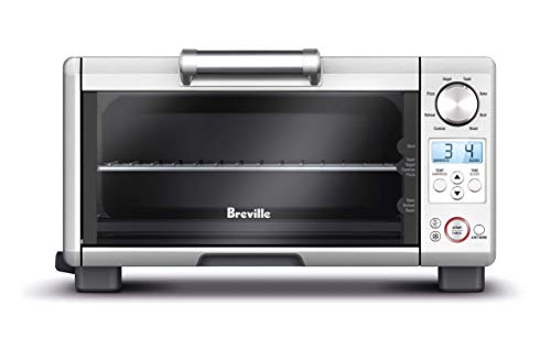 Breville BOV650XL the Compact Smart Oven, Countertop Electric Toaster Oven, Brushed Stainless Steel
