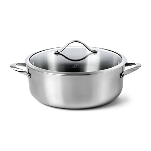 Calphalon Contemporary Stainless Steel Cookware, Dutch Oven, 8-quart