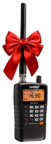 Uniden Bearcat BC75XLT Handheld Scanner, 300 Channels, 10 banks, Close Call Technology, PC...